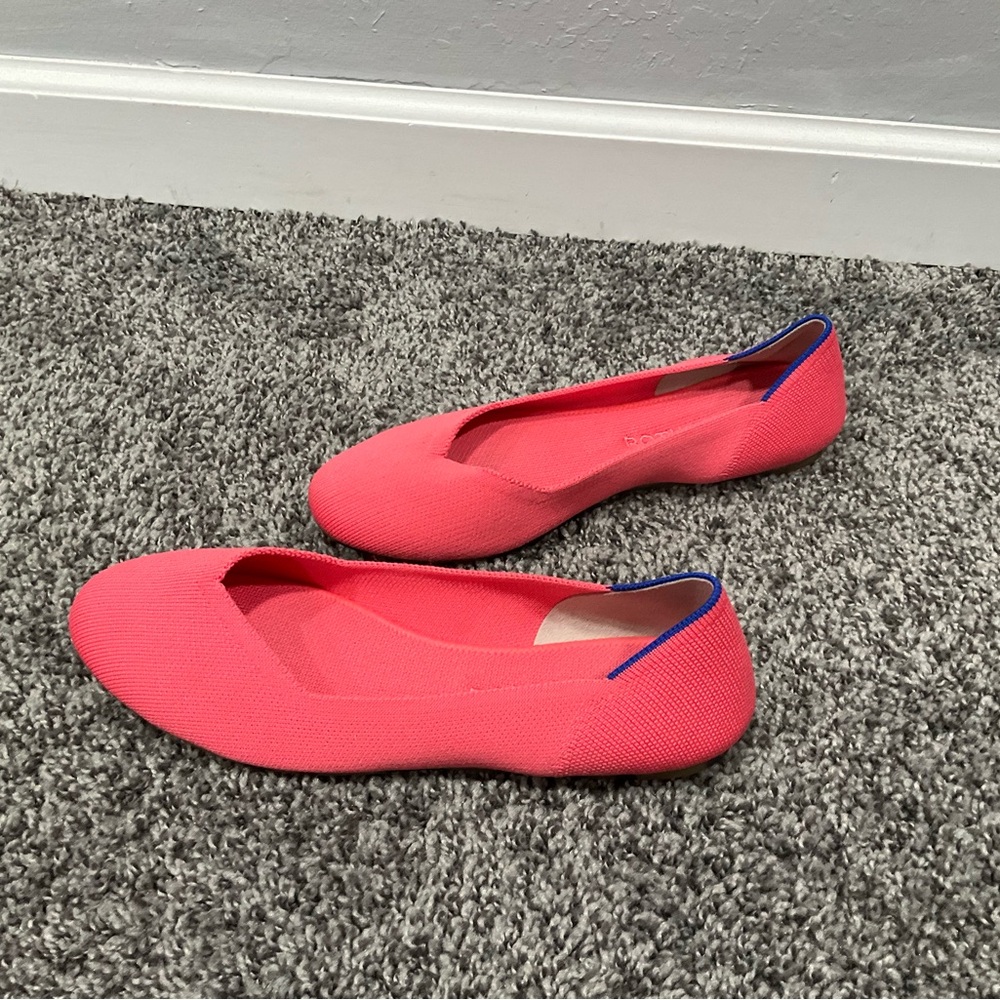 Rothy’s The Flat, Pink, 9